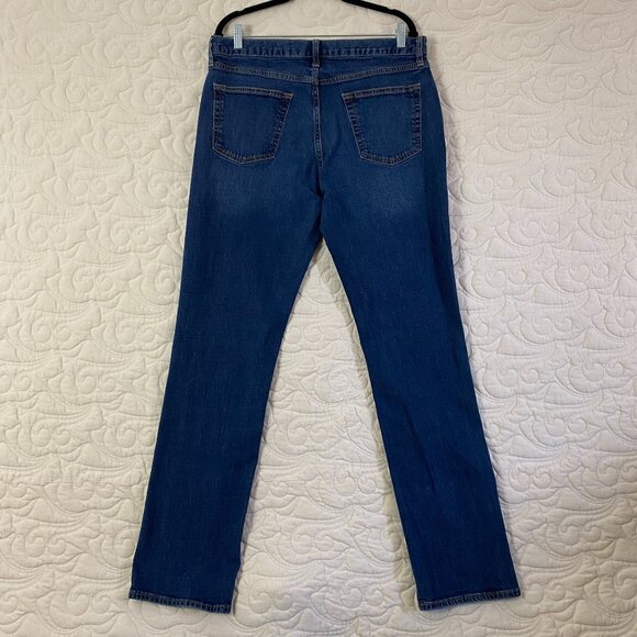 Old Navy Straight Jeans 34 x 34 Mens Blue Jeans - Picture 3 of 10